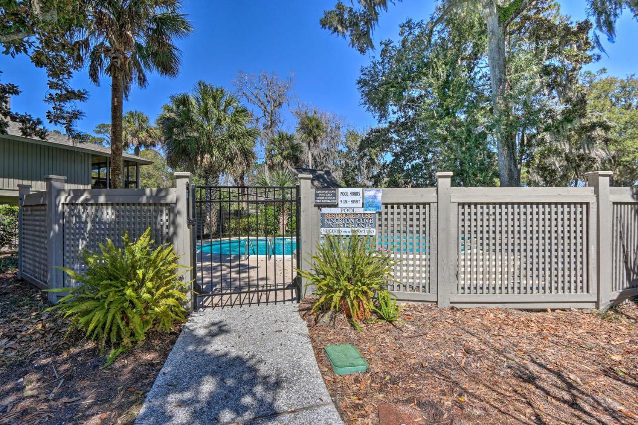 Coastal Oasis With Pool - Walk To Coligny Beach Park 힐튼 헤드 아일랜드 외부 사진
