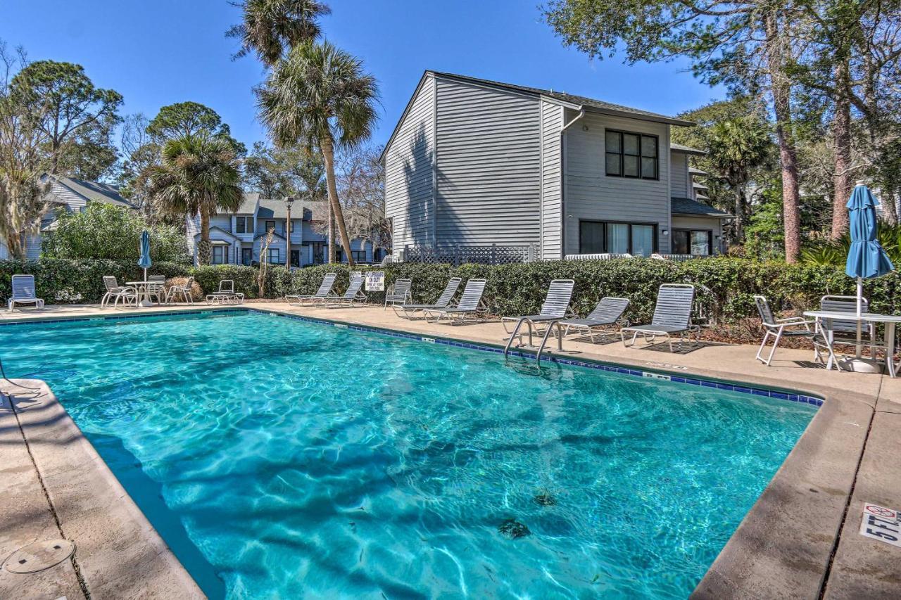 Coastal Oasis With Pool - Walk To Coligny Beach Park 힐튼 헤드 아일랜드 외부 사진