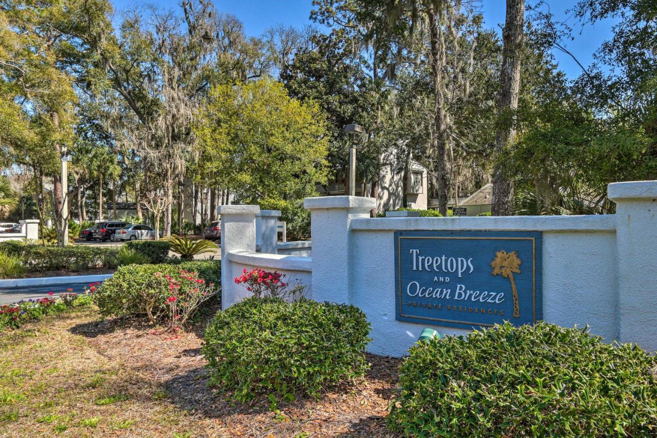 Coastal Oasis With Pool - Walk To Coligny Beach Park 힐튼 헤드 아일랜드 외부 사진